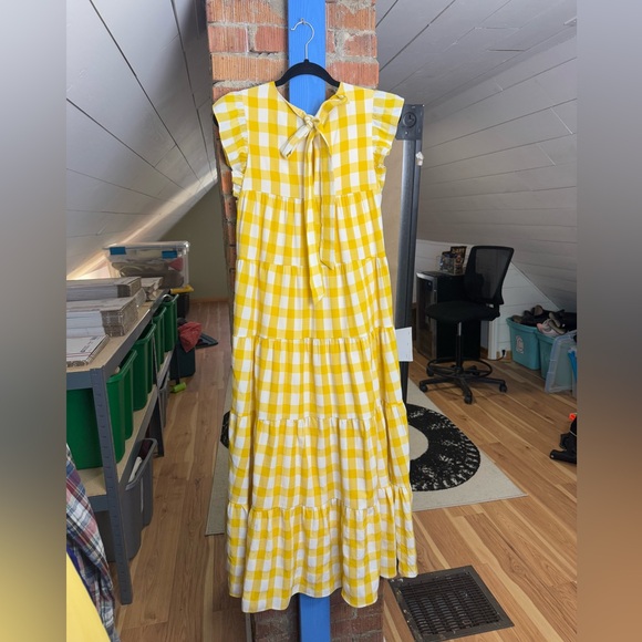 English Factory Maxi Tiered Baby Doll Dress - Picture 3 of 6